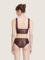 Bas de maillot de bain matière lamée
