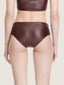 Bas de maillot de bain matière lamée