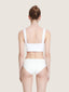 Neoprene cut out bikini top