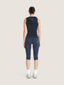 Hooded corset bra cut tank top