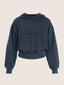 Cotton hoodie back printed logo