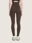 Legging ceinture large et détail coutures