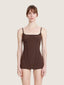Robe-maillot détail corset