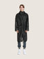 Unisex hi tec zip adjustable ripstop long transparent windbreaker
