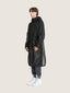 Unisex hi tec zip adjustable ripstop long transparent windbreaker