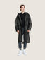 Unisex hi tec zip adjustable ripstop long transparent windbreaker