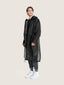 Unisex hi tec zip adjustable ripstop long transparent windbreaker