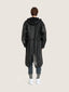 Unisex hi tec zip adjustable ripstop long transparent windbreaker