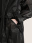 Unisex hi tec zip adjustable ripstop long transparent windbreaker