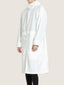 Unisex zip adjustable ripstop long windbreaker