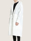 Unisex zip adjustable ripstop long windbreaker