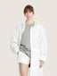 Unisex zip adjustable ripstop long windbreaker