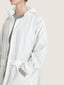 Unisex zip adjustable ripstop long windbreaker