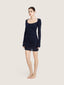 Three piece cotton knit mini dress