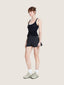 Unisex running stretch taffeta shorts zip pockets