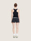 Unisex running stretch taffeta shorts zip pockets