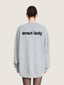 Sweatshirts oversize logo au dos