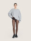 Sweatshirts oversize logo au dos