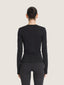 Long sleeve corset bra cut t-shirt