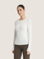 Long sleeve corset bra cut t-shirt