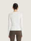 Long sleeve corset bra cut t-shirt