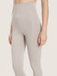 Legging taille large à surpiqûres style corset