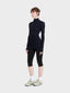 Long sleeve turtle neck cotton knit top