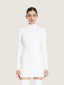 Heavy knit mini dress