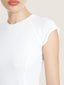 T-shirt ajusté coutures apparentes