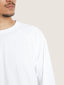 T-shirt manches longues oversize coutures apparentes