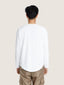 T-shirt manches longues oversize coutures apparentes