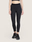 Long sport legging black belt