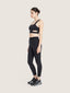 Long sport legging black belt