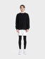 Oversized sweater back logo