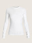 Long sleeve stretch corset cut t shirt