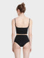 High waisted doubled swimsuit briefs