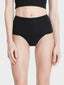 High waisted doubled swimsuit briefs