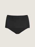 Bas de maillot de bain taille haute doublé 