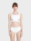 Neoprene cut out bikini top