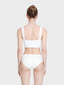 Neoprene cut out bikini top