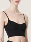 Plain bikini crop top