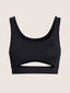 Brassière de sport avec découpe 