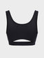 Cut out sports bra