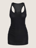 Cotton knit tank top