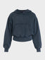Cotton hoodie back printed logo