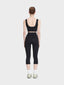 High waisted midi corset cut leggings