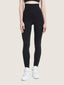 Legging ceinture large et détail coutures