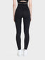 Legging ceinture large et détail coutures