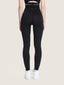Legging ceinture large et détail coutures