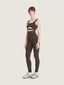 Legging ceinture large et détail coutures
